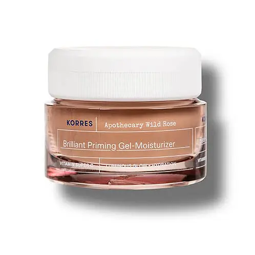 KORRES Apothecary Wild Rose Brilliant Priming Gel-Moisturizer