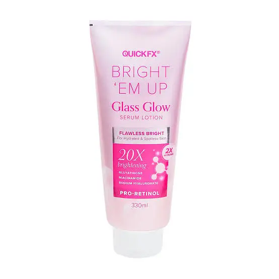 Quickfx Bright Em Up Flawless Bright Serum Lotion