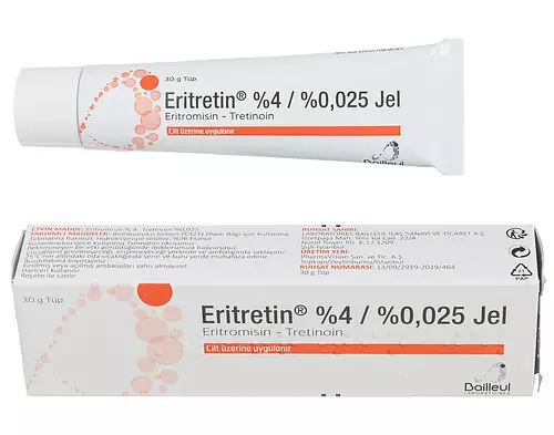 Laboratories Bailleul Eritretin %4 / %0.025 Jel