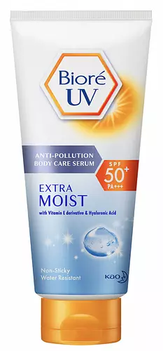 Biore UV Anti-Pollution Body Care Serum SPF 50+ PA+++ - Extra Moist