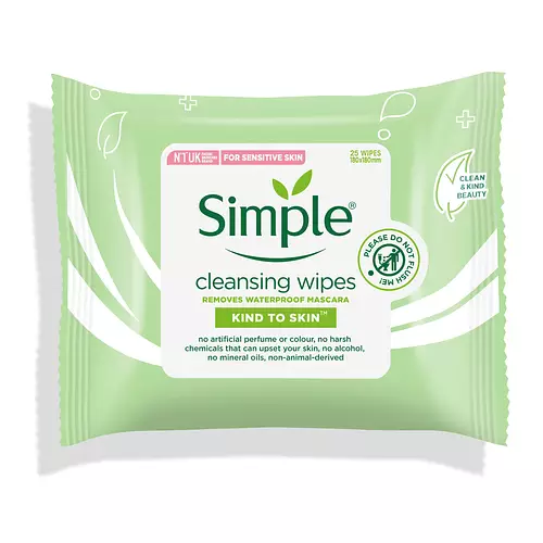 Simple Skincare Kind To Skin Cleansing Facial Wipes