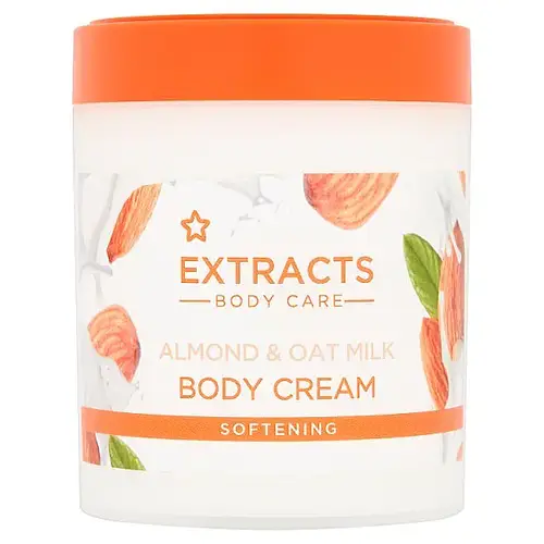 Superdrug Extracts Body Cream Almond & Oat Milk