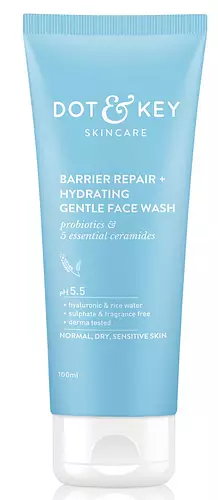 Dot & Key Skincare Barrier Repair Gentle Hydrating Face Wash