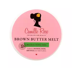 Camille Rose Brown Butter Melt Mandarin Oil Hair Balm