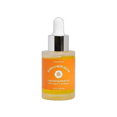 Facetory Sunflower Glow Hydrating Facial Oil with Jojoba Oil