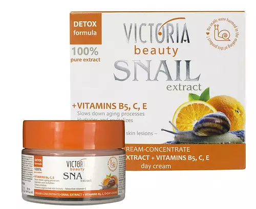 Victoria Beauty Snail Extract + Vitamins B5, C, E Face Cream
