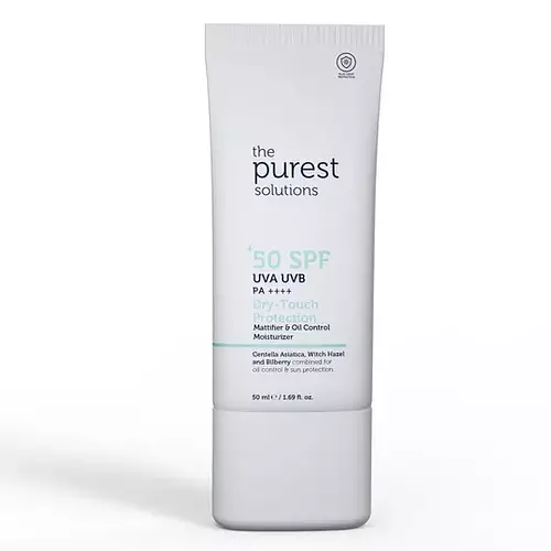 The Purest Solutions Matte Finish Sunscreen for Oily Skin 50+ SPF Dry Touch