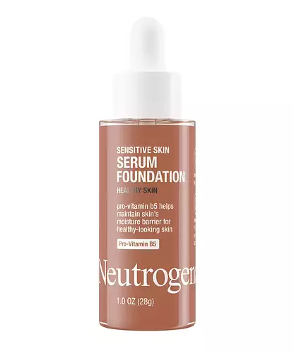 Neutrogena Sensitive Skin Serum Foundation with Moisturizing Vitamin-B5 Deep 01