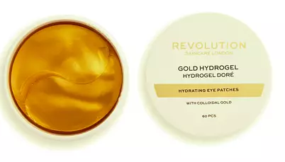 Revolution Beauty Skincare Gold Eye Hydrogel Hydrating Eye Patches