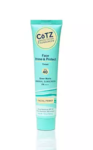 Cotz Skincare Face Prime & Protect SPF 40 Tinted