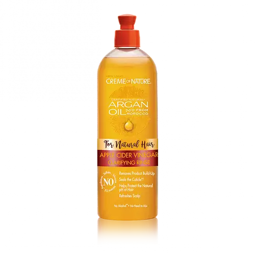Creme of Nature Argan Oil For Natural Hair Apple Cider Vinegar Clarifying Rinse
