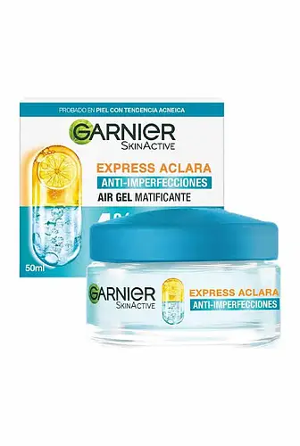 Garnier Express Aclara Anti Imperfecciones Air Gel Matificante