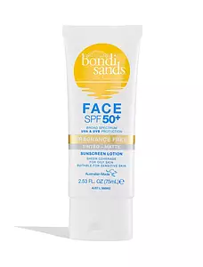 bondi sands SPF 50+ Fragrance Free Matte Tinted Face Lotion