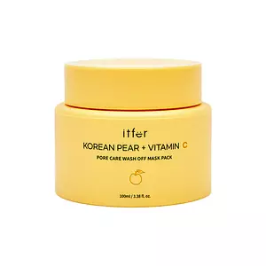 Itfer Korean Pear Plus Vitamin C Pore Care Wash Off Mask Pack
