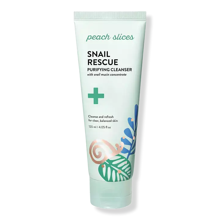 Peach Slices Snail Rescue Purifying Cleanser