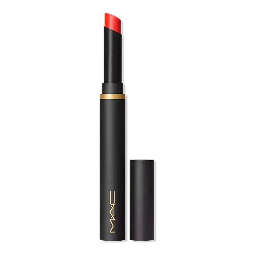 Mac Cosmetics Powder Kiss Velvet Blur Slim Lipstick Devoted to Danger