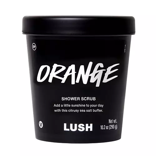 LUSH Orange Shower Scrub