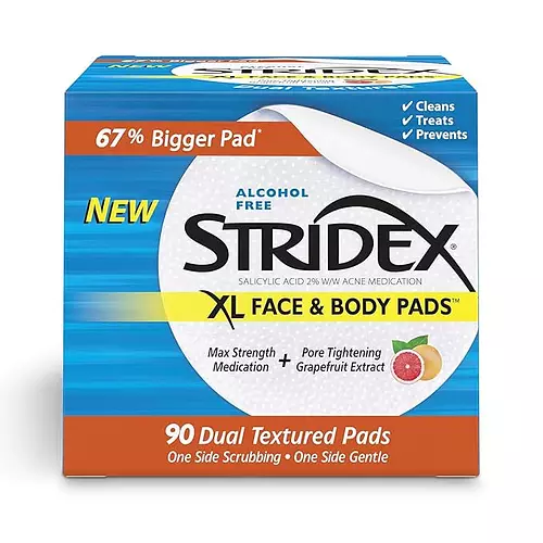Stridex XL Face & Body Pads