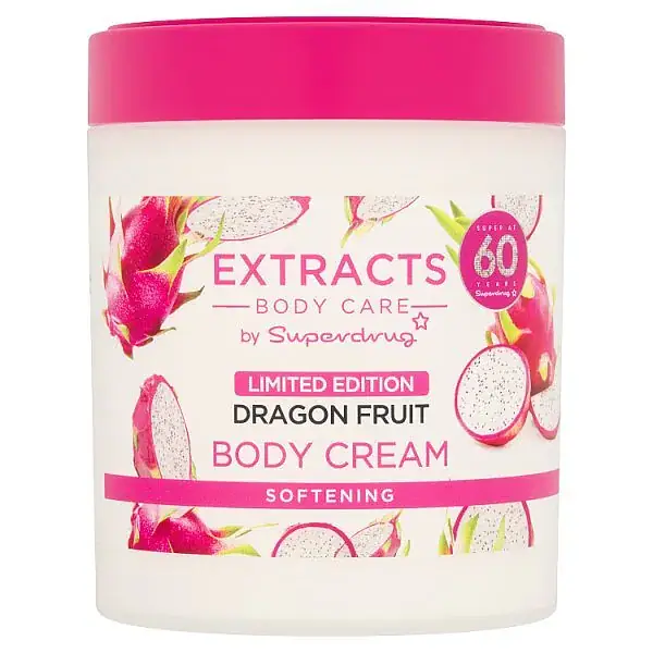 Superdrug Extracts Body Cream Dragon Fruit