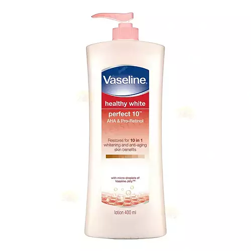 Vaseline Healthy White Perfect 10 AHA & Pro-Retinol Body Lotion