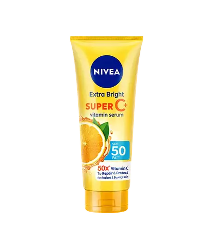 Nivea Extra Bright Super C+ Vitamin Serum SPF 50 Malaysia