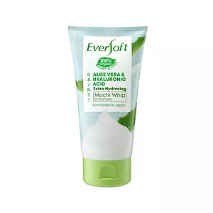 Eversoft Aloe Vera & Hyaluronic Acid Extra Hydrating Mochi Whip Cleanser