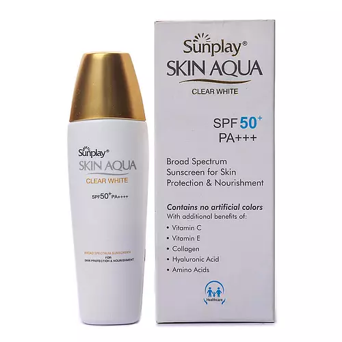 Rohto Mentholatum Sunplay Skin Aqua Clear White SPF50+ PA+++