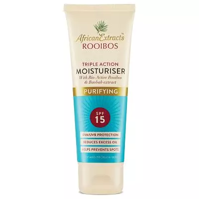 African Extracts Rooibos Skin Care Purifying Triple Action Moisturiser SPF15