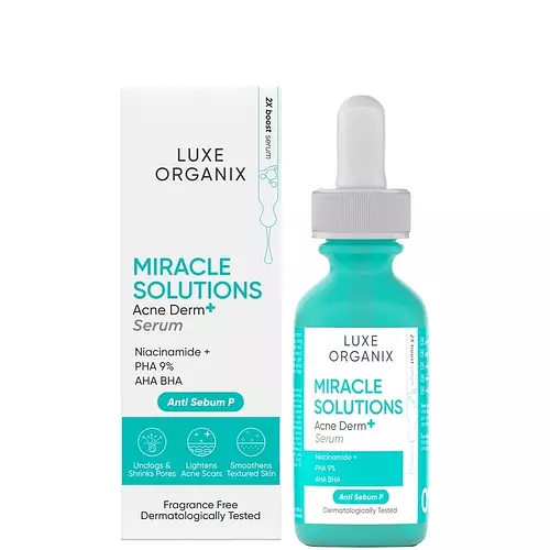 Luxe Organix Miracle Solutions Acne Derm+ Serum
