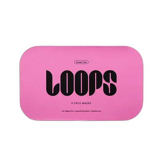 Loops Double Take Glow Hydrogel Face Mask