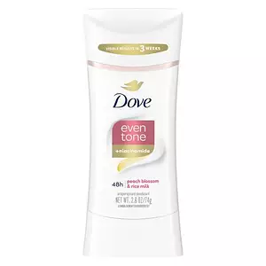 Dove Even Tone Antiperspirant Deodorant Stick Peach Blossom & Rice Milk