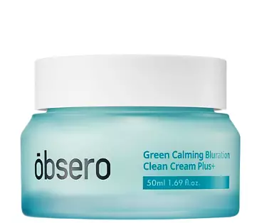 Obsero Green Calming Bluration Clean Cream Plus