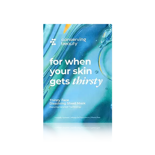 Conserving Beauty Thirsty Face Dissolving Sheet Mask