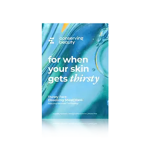 Conserving Beauty Thirsty Face Dissolving Sheet Mask