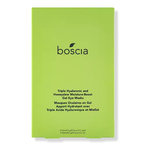 boscia Triple Hyaluronic and Honeydew Moisture-Boost Gel Eye Masks