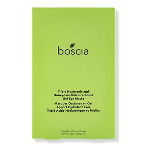 boscia Triple Hyaluronic and Honeydew Moisture-Boost Gel Eye Masks