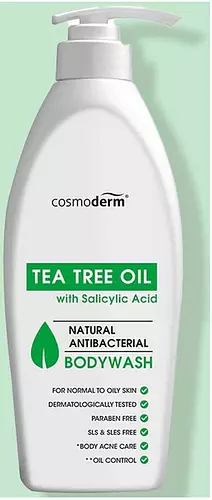 Cosmoderm Tea Tree Oil With Salicylic Acid Bodywash