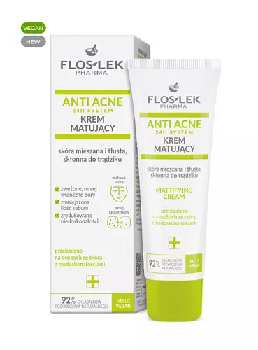 Flos-lek Anti Acne 24h System Mattifying Cream