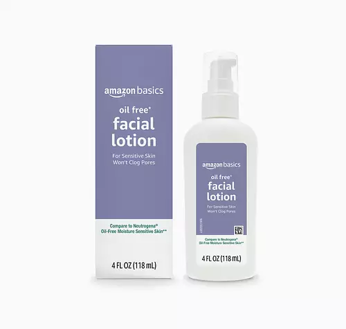 Solimo Amazon Basics Oil Free Facial Lotion