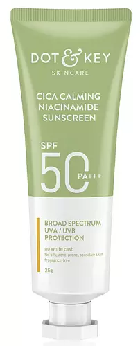 Dot & Key Skincare Cica Calming Niacinamide Sunscreen with SPF 50 PA+++