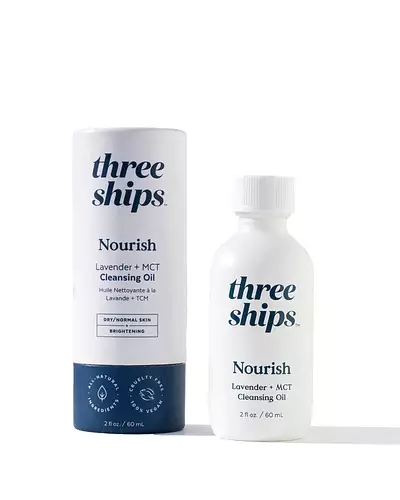 Three Ships Beauty Nourish Lavender + MCT Cleansing Oil