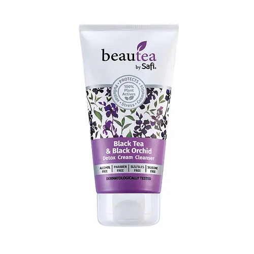 Safi Beautea Black Tea & Black Orchid Detox Cream Cleanser