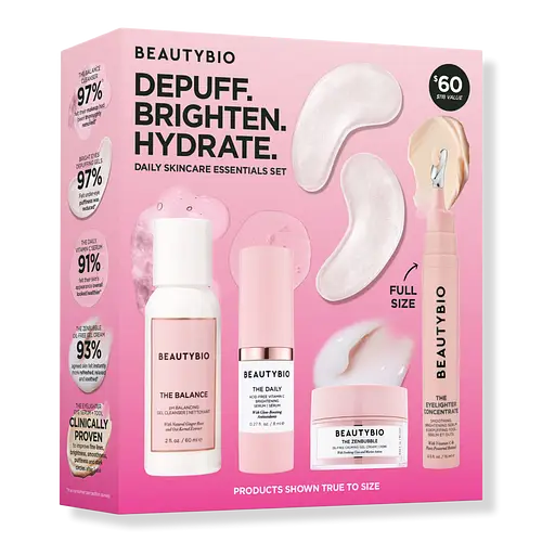 BeautyBio Daily Skincare Essentials Set