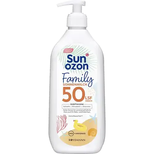 Sunozon Family Sonnenmilch SPF 50