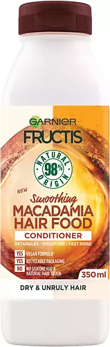 Garnier Fructis Smoothing Conditioner Macadamia Hair Food