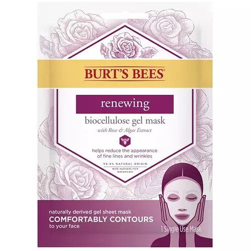 Burt's Bees Renewing Biocellulose Gel Mask