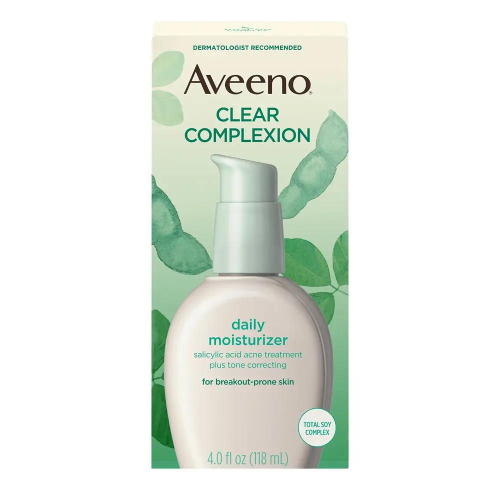 Aveeno Clear Complexion Daily Moisturizer Salicylic Acid Ingredients