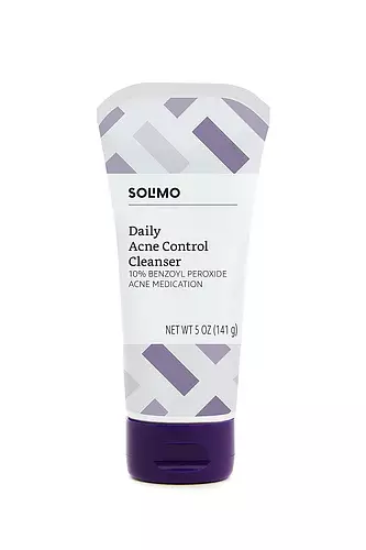 Solimo Daily Acne Control Cleanser 10% Benzoyl Peroxide Acne Medication