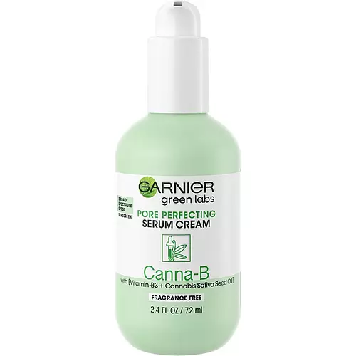 Garnier Green Labs Canna-B Pore Perfecting Serum Cream Fragrance Free SPF 30