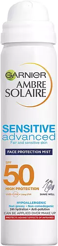 Garnier Ambre Solare Sensitive Advanced Face Protection Mist SPF50 